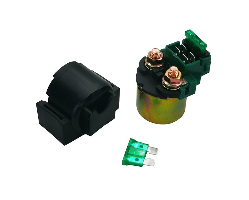 DABAZUALY Ignition Coil with CDI Box&Starter Solenoid Relay Replacement for Kawasaki Bayou 220 250 KLF220 KLF250 1996-2011 Part# 21119-1457 21121-1160 92070-1019 21160-1085 27010-1254 - Image 4